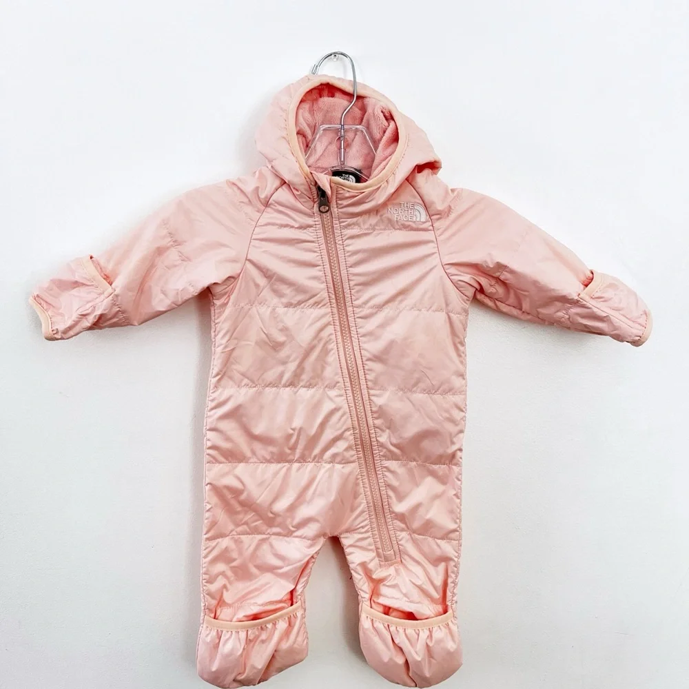 The North Face Light Pink Baby Coat/Thermal (3-6 months)